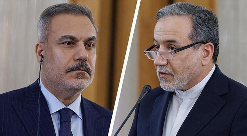 Dışişleri Bakanı Hakan Fidan, İranlı mevkidaşı Arakçi ile telefonda görüştü