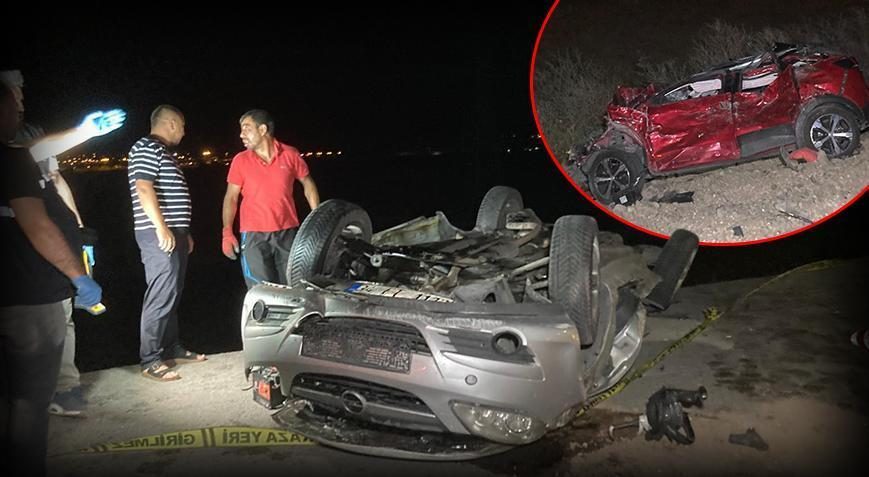 Ankara'da feci kaza! 2 otomobil çarpıştı; 3 ölü, 2 yaralı