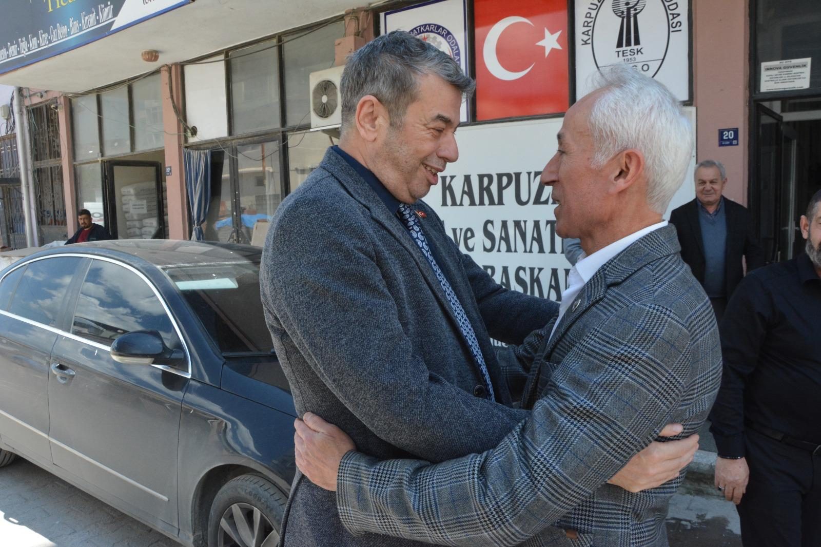 Başkan Künkcü’den Karpuzlu ve Çine’de gövde gösterisi