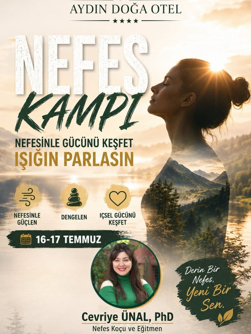 CEVRİYE ÜNAL’DAN HAYATİ UYARI: "STRESİ YENMENİN VE İÇSEL GÜCÜ KEŞFETMENİN ANAHTARI NEFESİMİZDE SAKLI!"