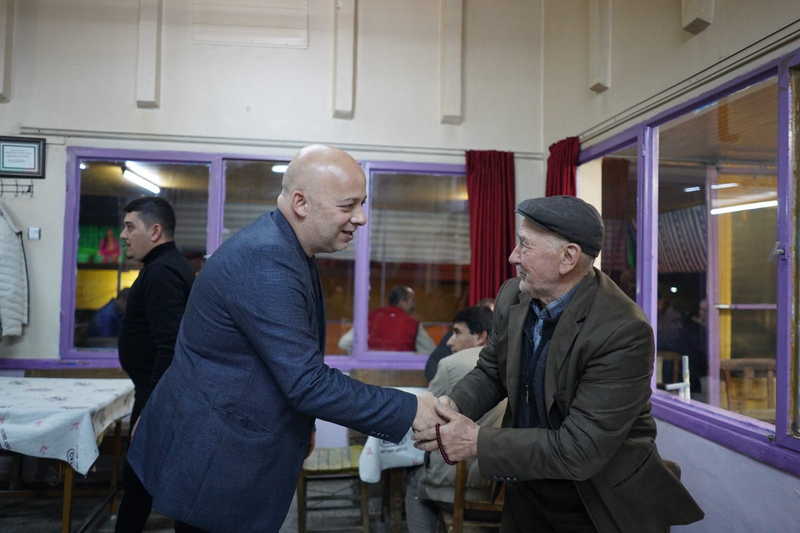 DP'li Hasan Dinçer'e Eğrikavak'ta Sevgi Seli