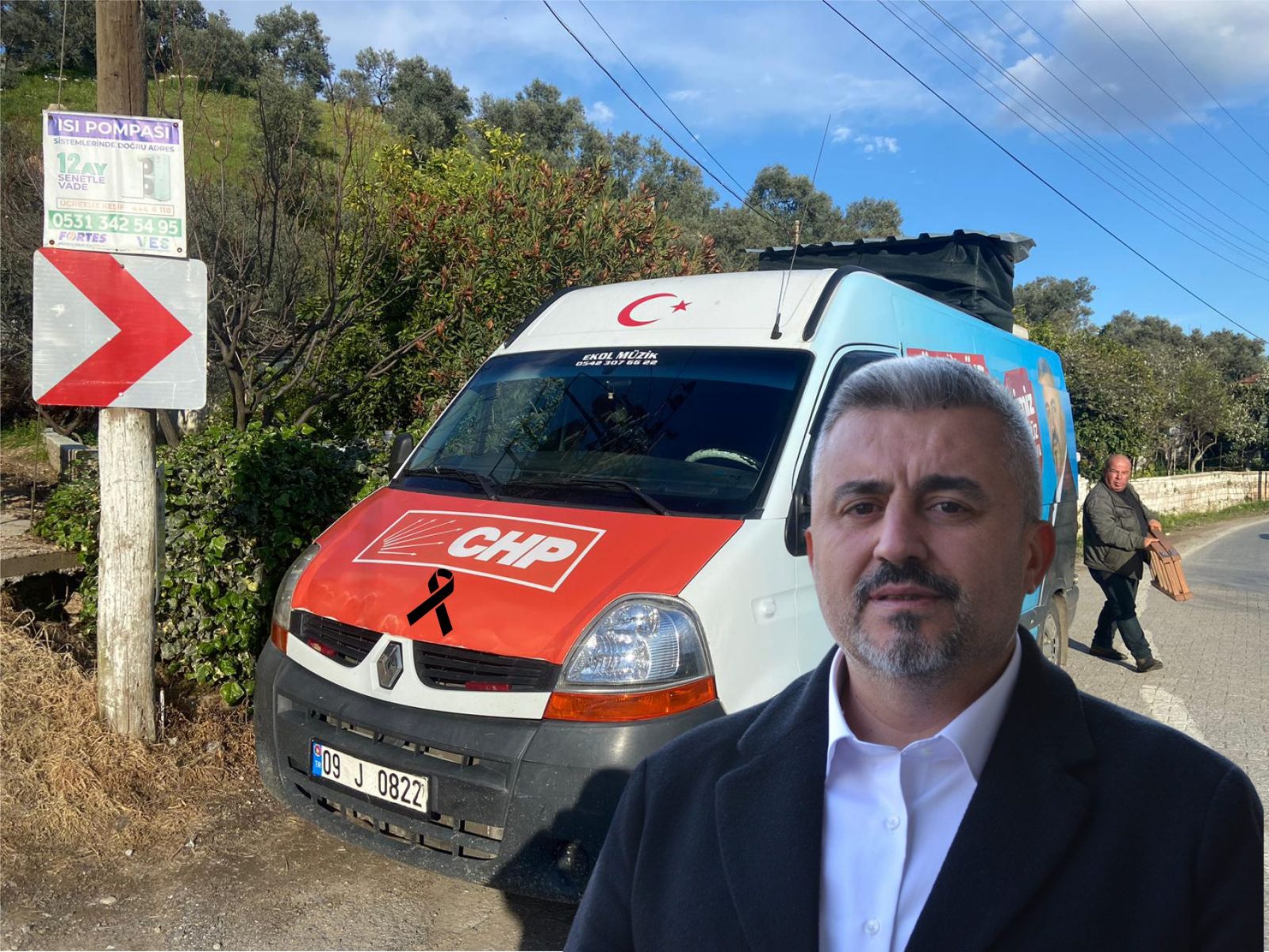 Şehit haberini duyan CHP'li Osman Gökmen seçim araçlarındaki müziklerini kapattı