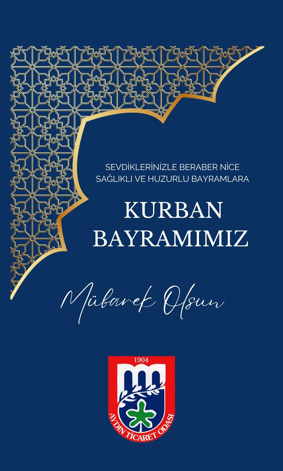 AYDIN TİCARET ODASI KURBAN BAYRAMI MESAJI YAYINLADI
