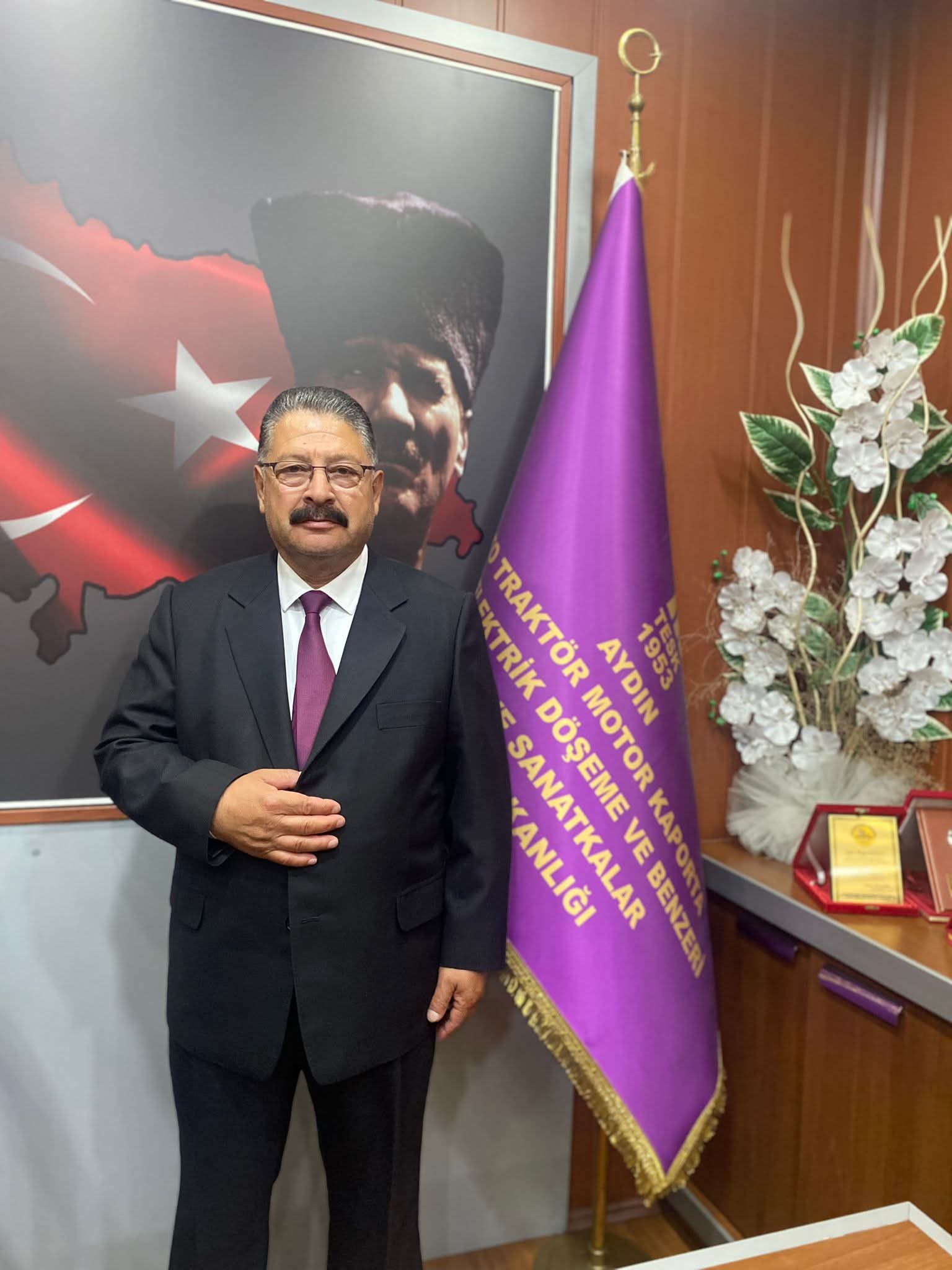 Aydın Tamirciler Odası Başkanı Hasan Eyefci'den Genel Kurul Çağrısı