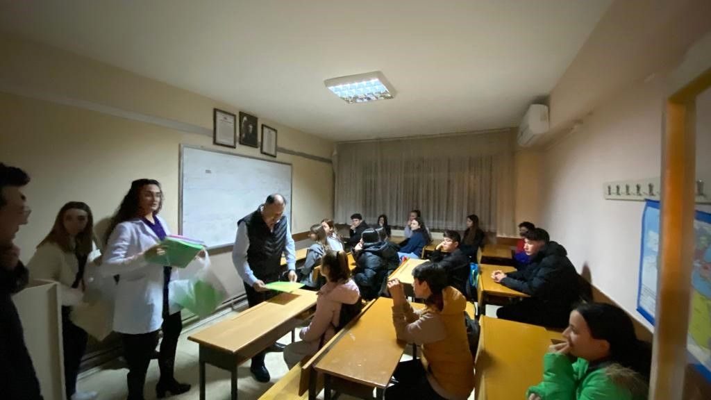 İlk ders Başkan Dinçer’le başladı