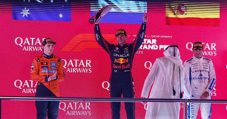 Formula 1'de Katar Grand Prix'sini Max Verstappen kazandı