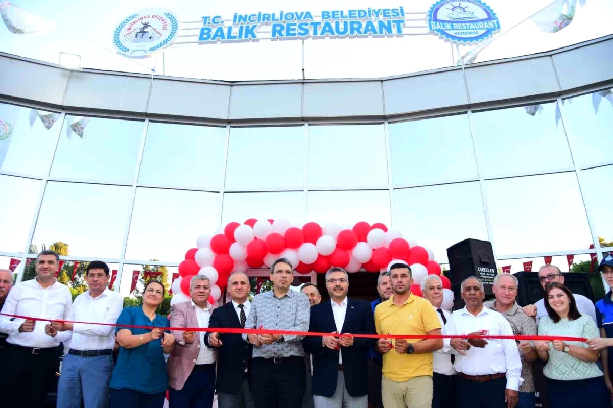 İncirliova Belediyesi Balık Restoranı açıldı