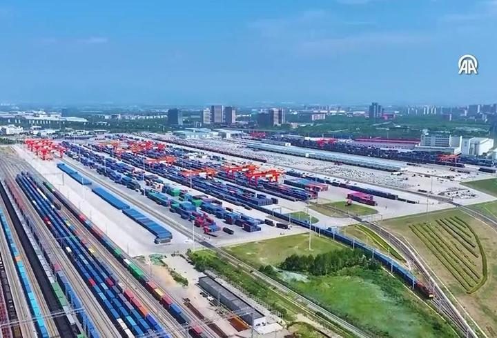 "ORTA KORİDOR"DA TARİHİ SEFER | Çin'den Türkiye'ye ilk yük treni yola çıktı